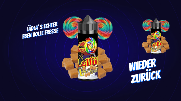 Er ist zurück: Lädlas Karamell-Sahne - Der beste Geschmacksknopsensex! - Er ist zurück: Lädlas Karamell-Sahne - Der beste Geschmacksknopsensex!