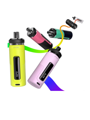 Das Zyon Pod Kit  - Zyon - Pod E-Zigaretten Set Aufgrund seiner Eigenschaften eignet sich das Zyon Pod Kit sowohl für das MTL- als auch DL-Dampfen und Deinem Spaß am Dampfen sind keine Grenzen gesetzt