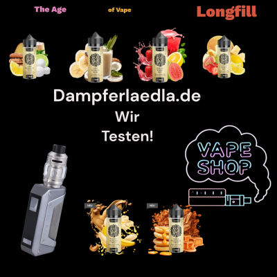 The Age of Vape 10ml longfill - The Age of Vape 10ml longfill