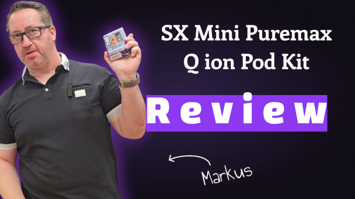 SX Mini Puremax Q Pod Kit Review - SX Mini Puremax Q Pod Kit Review