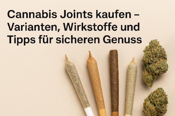 Cannabis Joints kaufen – Varianten, Wirkstoffe &amp; Tipps für sicheren Genuss - Joints online bestellen: CBD, HHC &amp; Pre-Rolls | Dampferlädla