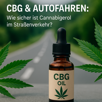 CBG &amp; Autofahren: Wie sicher ist Cannabigerol wirklich? - CBG &amp; Autofahren: Wie sicher ist Cannabigerol? | Dampferlaedla
