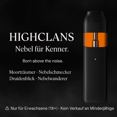 Highclans by Psyconia – Premium Vape Blends mit Live Resin Terpenen - Highclans by Psyconia | 96 % Essenz &amp; Live Resin Terpene