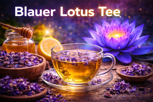 Blauer Lotus Tee Anleitung – Zubereitung, Dosierung &amp; Wirkung - Blauer Lotus Tee – Anleitung, Dosierung &amp; Wirkung erklärt