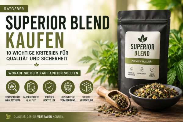 Superior Blend kaufen – 10 wichtige Kriterien für Qualität und Sicherheit - Superior Blend kaufen – 10 Tipps für Qualität &amp; Sicherheit