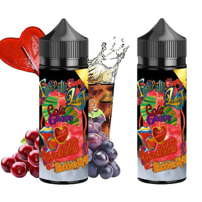 Fusion alla Lädla Juice Cola Grape Kirschlolli 10ml longfill  - Fusion alla Lädla Juice Cola Grape Kirschlolli im Test!