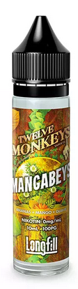 Twelve Monkeys Mangabeys 10ml Aroma Longfill