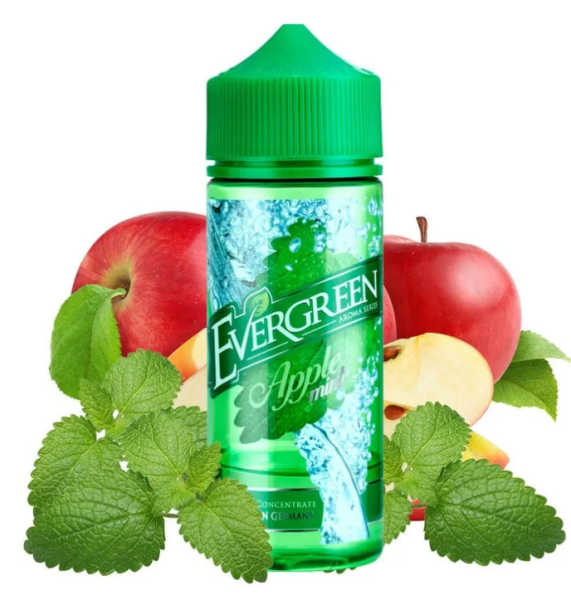 Evergreen Appel Mint 15ml Aroma longfill