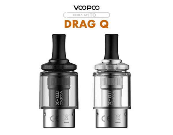 VooPoo ITO-X Leerpod Schwarz