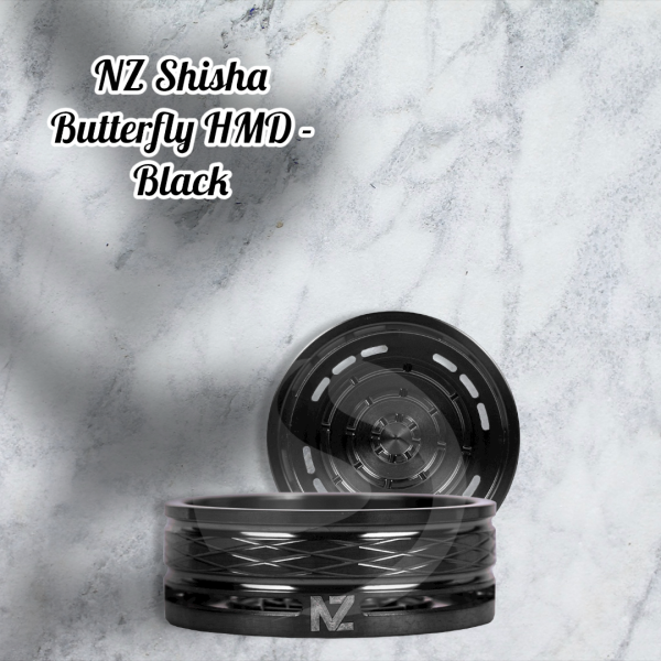 NZ Shisha Butterfly HMD - Black