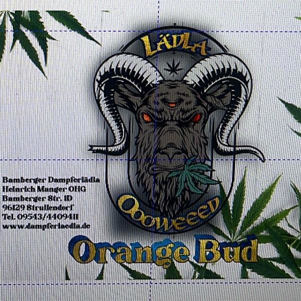 Lädla Ooo CBD Gras Blüten Weed Orange Bud