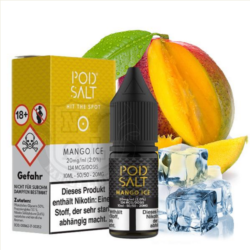 POD SALT Mango Ice Nikotinsalz Liquid 10 ml 20mg