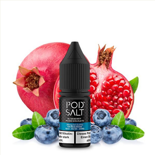 POD SALT FUSION Blueberry Pomegranate Nikotinsalz Liquid 10 ml 20mg