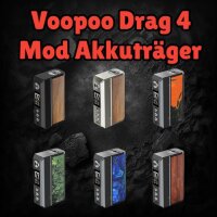 Voopoo Drag 4 Mod Akkuträger gunmetal-rosewood