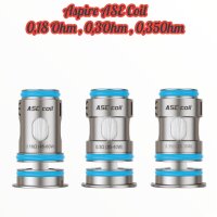 5x Aspire ASE Coil Verdampferkopf 0,35 Ohm