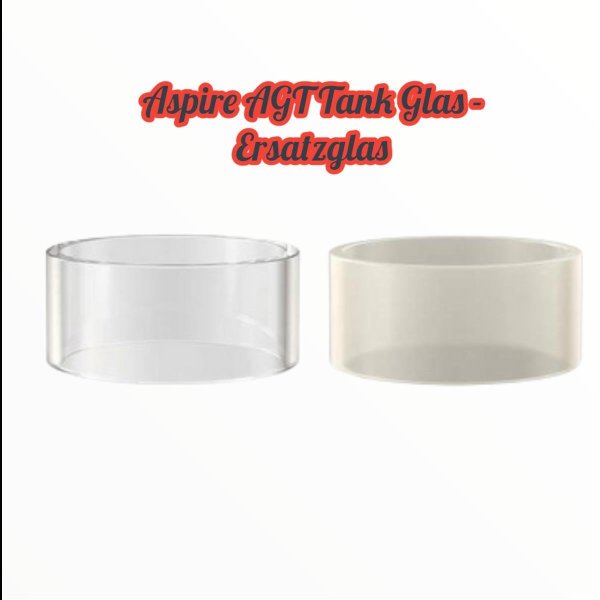 Aspire AGT Tank Glas - Ersatzglas 4ml Clear