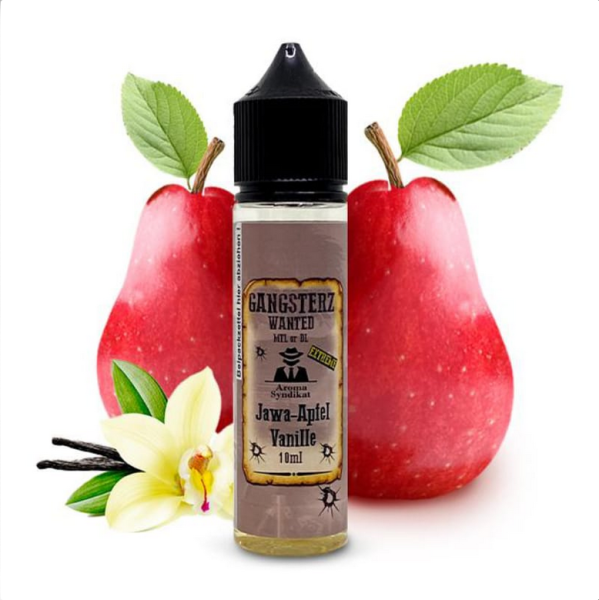 Gangsterz Java-Apfel Vanille Longfill Aroma 10 ml