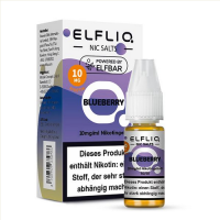 ELFBAR ELFLIQ Blueberry Nikotinsalz Liquid 10 ml  10mg