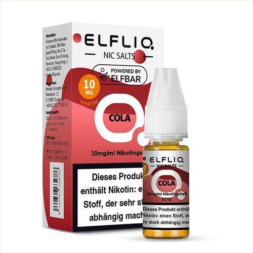 ELFBAR ELFLIQ Cola Nikotinsalz Liquid 10 ml