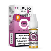 ELFBAR ELFLIQ Grape Nikotinsalz Liquid 10 ml  10mg