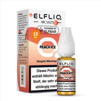 ELFBAR ELFLIQ Peach Ice Nikotinsalz Liquid 10 ml