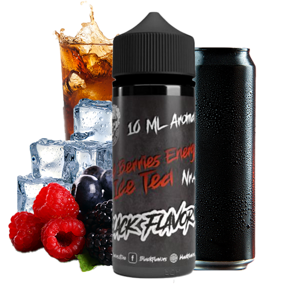 BLACK FLAVOURS Wild Berries Energy Ice Tea Aroma 10ml