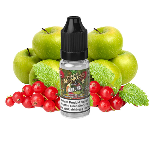 TWELVE MONKEYS Hakuna Nikotinsalz Liquid 10 ml  20mg