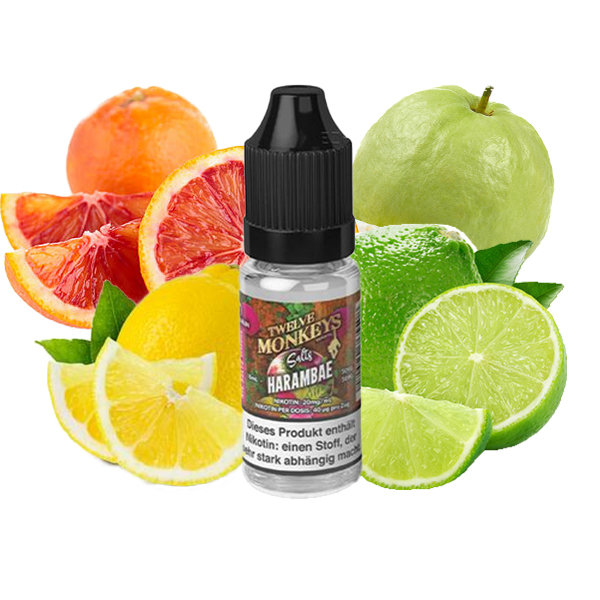 TWELVE MONKEYS Harambae Nikotinsalz Liquid 10 ml 10mg