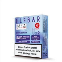 2x Elfbar ELFA CP Prefilled Pod - Blueberry