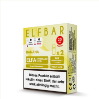 2x Elfbar ELFA CP Prefilled Pod - Banana