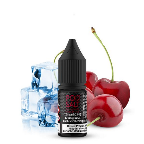 POD SALT Cherry Ice Nikotinsalz Liquid 10ml  20mg