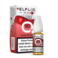 ELFBAR ELFLIQ Cola Nikotinsalz Liquid 10 ml  20mg