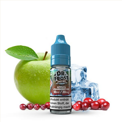 DR. FROST Ice Cold Apple Cranberry Nikotinsalz Liquid 10 ml 20mg