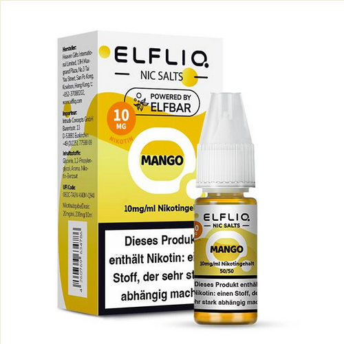 ELFBAR ELFLIQ Cherry Cola Nikotinsalz Liquid 10 ml ELFBAR ELFLIQ Cherry Cola Nikotinsalz Liquid 10 ml