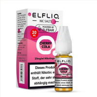 ELFBAR ELFLIQ Cherry Cola Nikotinsalz Liquid 10 ml  20mg
