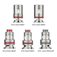 5 Vaporesso GTX Coils GTX 0,4 Ohm