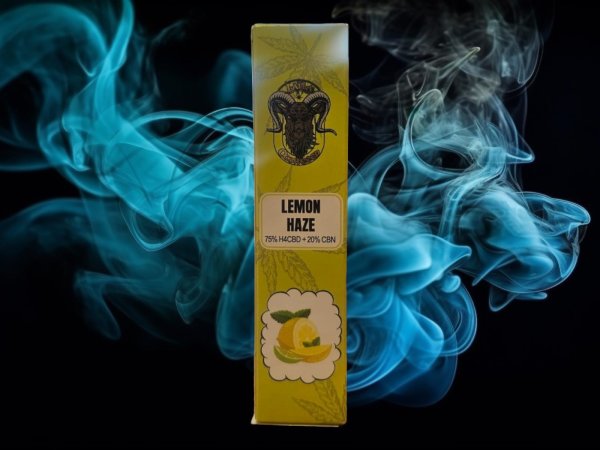 H4CBD Einweg Vape Disposable 95% 1ml by Lädla Ooo Weed Lemon Haze