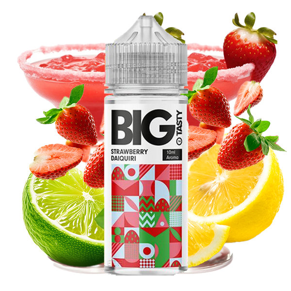Big Tasty Juiced Series Strawberry Daiquiri Aroma 10ml longfill