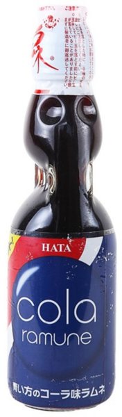 Hatakosen Ramune Cola Soda 200ml