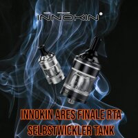 Innokin Ares Finale RTA Selbstwickler Tank Midnight Onyx