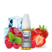 ELFBAR ELFLIQ Strawberry Raspberry Cherry Ice Nikotinsalz...