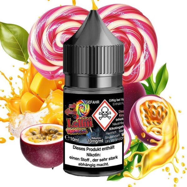 volle Fresse Tropicallolliii Nikotinsalz 10mg/10ml Liqiud