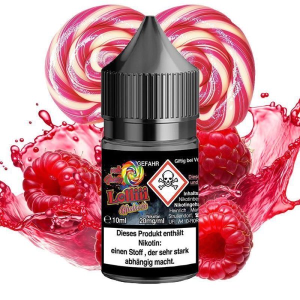volle Fresse Himbeerlolliii Nikotinsalz 20mg/10ml Liqiud