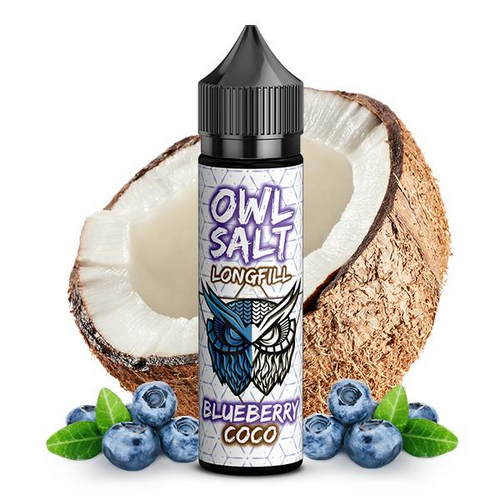 OWL Salt Overdosed Aroma Blueberry Coco 10ml longfill