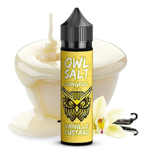 OWL Salt Overdosed Aroma Vanilla Custard 10ml longfill