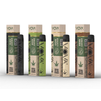 VOVA  Cannabis Vaporizer Green Leather