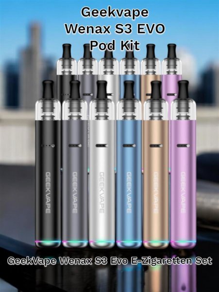 Geekvape Wenax S3 EVO Pod Kit Purple