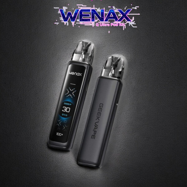 Geekvape Wenax Q Ultra Pod Kit Frosted Silver