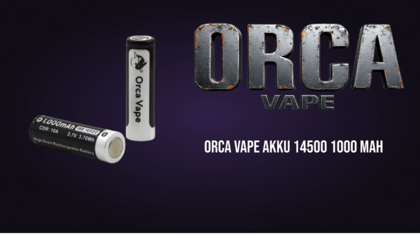 Orca Vape Akku 14500 1000 mAh