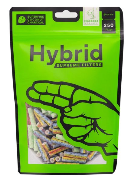 Hybrid Supreme Filters bunt 250 stck 6,4mm